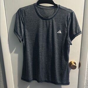 Adidas Gray/blue Performance Tee